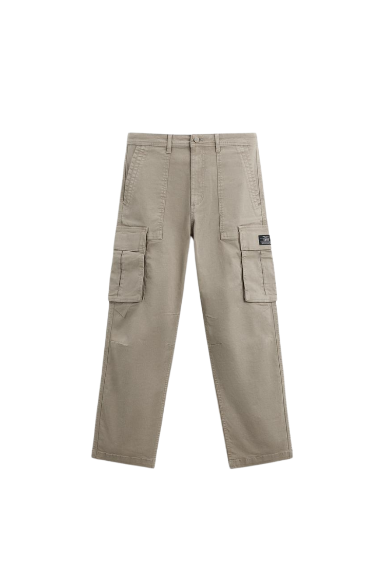 ZA_RA BASIC CARGO PANTS
