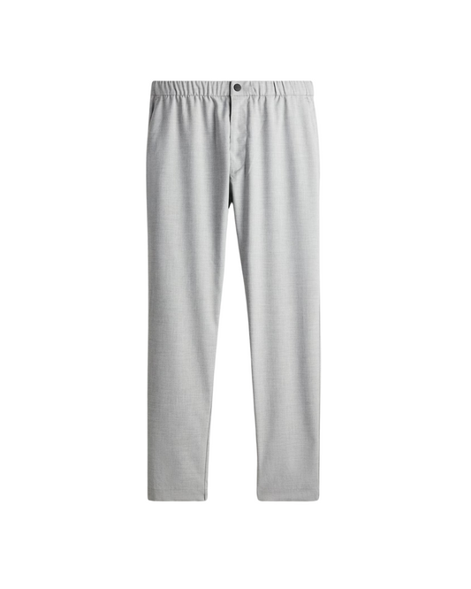H_&M Light Grey Slim Fit Trousers