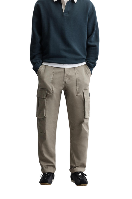ZA_RA BASIC CARGO PANTS